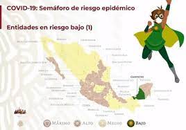 No hay estados en rojo. Campeche Se Convierte En El Primer Estado Con Semaforo Verde De Covid En Mexico La Mitad Del Pais Ya Esta En Amarillo