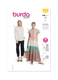 Burda Paper Sewing Pattern 6501 | 1001349 | Minerva