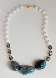 Pattern For Simple Bead Necklace Beaded Necklace Beaded Jewelry Jewelry Inspiration