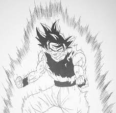 Dragon ball z drawings goku. Base Goku Drawing Dragonballz Amino