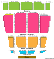 warner theatre ct seating chart