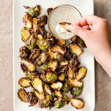 We even endorse brussels sprouts as a pizza topping. Air Fried Brussels Sprouts America S Test Kitchen