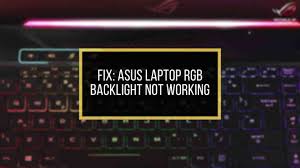 If your hp laptop computer is equipped with a backlight keyboard, the hp keyboard backlight icon is a keyboard icon and a few strokes of light. How To Fix Asus Laptop Rgb Backlight Not Working 2021