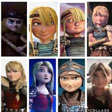 Astrid Evolution How Train Your Dragon How To Train Dragon How To Train Your Dragon