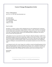 7 Letter Of Resignation Templates To Make Your Exit As Smooth As Possible