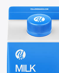 Pouch bag packaging free mockup. Carton Dairy Packaging Mockup Front View In Box Mockups On Yellow Images Object Mockups