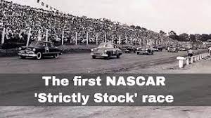 It includes nascar's colorful history of races along with the drivers and machines that have competed in them. 19 June 1949 The First Nascar Strictly Stock Race Takes Place At Charlotte Speedway Youtube