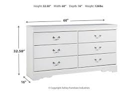 Free delivery and returns on ebay plus items for plus members. Anarasia 6 Drawer Dresser Ashley Furniture Homestore