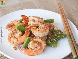 Xo Sauce Prawns Recipe Recipe Stuffed Peppers Prawn Recipes Asian Recipes