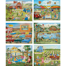 Plus, discover the deals to make puzzle night a cheap one. Set Of 6 Kay Lamb Shannon 300 Large Piece Jigsaw Puzzles Bits And Pieces