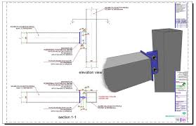 Shs Beam Column Simple Fin Connection Detail Steel Beams Beams Steel Columns