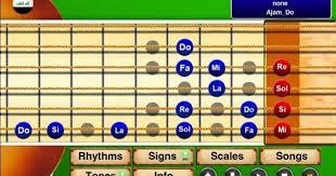 تطبيق رقم واحد لتعليم المقامات والعزف على آلة الجيتار