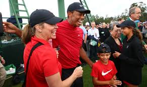 The golf ball doesn't roll far from the rough. Tiger Woods Will Play With 11 Year Old Son Charlie In Pnc Championship This Weekend