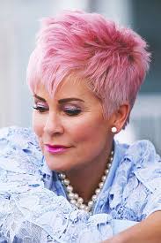 The smoothness of the style helps to give your hair a really chic look which can be worn at the office or at glamorous red carpet events. 85 Stylish Short Hairstyles For Women Over 50 Lovehairstyles Com Short Hair Styles Pixie Short Hair Styles Funky Short Hair