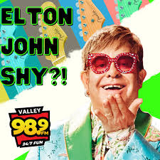 Elton John Shy?!