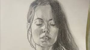 Portrait start to finish: Mike Hawthorne Art process video for July 2024