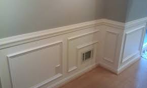 To add the picture frame molding, we decided how many frames we wanted to place on each wall based on the measurements. Homemade By Holman Picture Frame Moldings And A Kitchen And Dining Makeover Dining Decor Picture Frame Molding House Styles