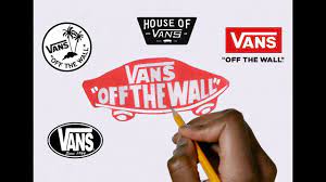 How to draw vans logo. How To Draw Vans Logos Stickers Exact Colours Logo Sticker How To Draw Vans Vans Logo