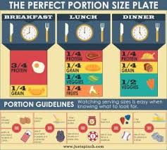 The Perfect Portion Size Plate Perfect Portions Portion