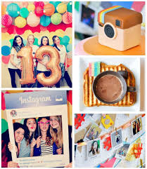 Birthday Party Ideas For 17 Year Old Female Glam Instagram Themed 13th Birthday Party Birthday Party For Teens Instagram Birthday Party Teenage Birthday Party