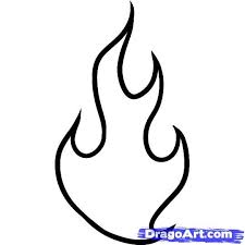 How To Draw Fire For Kids Step By Step Dragons For Kids For Kids Free Online Drawing Tutorial Added By Dawn Septe Drawing Flames Fire Drawing Fire Tattoo