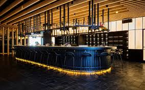 The kitchen island usually serves as a barrier between the kitchen workspace and the rest of the open floor plan. About Izakaya Restaurant