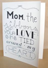 Birthday Song For Mom Mother S Day Card Mom S Day Card 3 50 Via Etsy Mom Cards Love You Mom Happy Birthday Mom