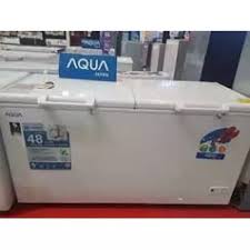 Harga jumbo freezer tutup freezer pr 18 original kulkas 1 pintu polytron. Chest Freezer Aqua Murah 2 Pintu Aqf 550r Pembeku Makanan Pembeku Makanan Murah Original Garansi Resmi Promo Only Jabodetabek Lazada Indonesia