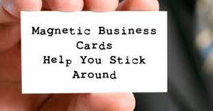 Design a business card that sticks. Creative Uses For Magnetic Business Cards All The Newsworthy Things At Hc Brands