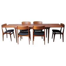 Shop now at mid decco to explore stylish dining room pieces. Mid Century Modern Very Large Extendable Danish Dining Table And 6 Chairs From A Unique Collection Of Dining Table Antique Dining Room Sets Dining Table Rug