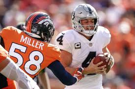 To bad it's got the raider logo on them. Denver Broncos Vs Oakland Raiders Open Thread Live Blog Week 17 Sports Illustrated Mile High Huddle Denver Broncos News Analysis And More