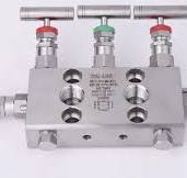 Stainless Steel 3 5 Way Instrument Air Manifold Valve Inconel 625 Alloy 400  6000psi Block and Bleed Flange Mounted for Differential Pressure Gauge