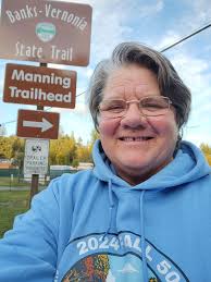 Local geocachers, trackable hiking partner