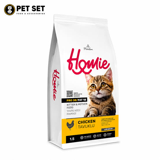 Homie kitten  &  mother chicken 1.5kg