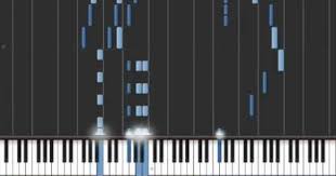 Synthesia Cover Vanilla Salt Toradora Piano Tutorials Toradora Piano