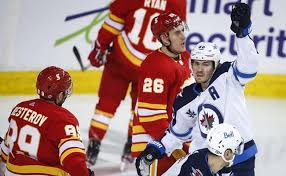 I've lost count of who's winning here (i'm lying, scheif's winning by a mile but tyler is a big cheater who sneaks back out onto the ice so technically, we're all winners in this. Scheifele Shines With Two Goals For Winnipeg Jets In 5 1 Win Over Calgary Flames Coast Reporter