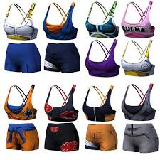 Women Dragon Ball Z Sport Bra Shorts Running Yoga Gym Pants Fitness Workout Wear Athletic Apparel Short P Womens Athletic Outfits Yoga Women Sports Bra Shorts