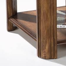 50w x 28d x 19h inches. Magnussen Madison Storage End Table T1125 03