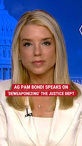 ‘BACK TO BASICS’: Attorney General Pam Bondi says it’s anything but  “business as usual” at the DOJ as she fulfills President Trump’s promise to  end corruption inside the department and instead focus ...