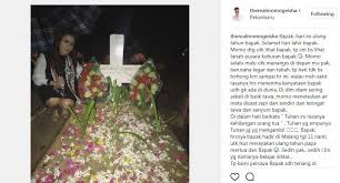 4 ucapan selamat ulang tahun untuk suami (pasangan) bahasa sunda. Curhatan Pilu Momo Geisha Di Hari Ulang Tahun Mendiang Ayah Showbiz Liputan6 Com