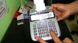 Calculator runs on pc/mac, tablets and smartphones. Tutorial Menggunakan Kalkulator Portable Printer Canon P23 Dtsc Youtube