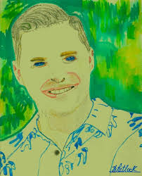 My latest painting The cigarette is a paid actor ✨ Watercolor