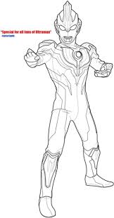 Teach your child how to identify colors and numbers and stay within the lines. Ultraman Zero Coloring Pages Nasi