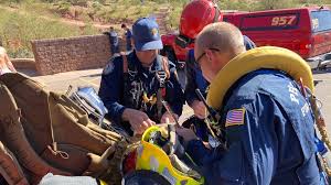 I will be back for sure!… Fire Department Rescues Man Stuck 200 Feet Up Camelback Mountain Wtol Com
