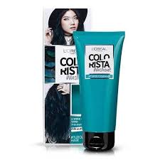 Bleaching hair involves using chemicals to strip the hair of its melanin, so that it appears lighter in colour. Colorista Washout Turquoise Semi Permanent Hair Dye Superdrug Hair Products Online Turquoise Hair Loreal Colorista