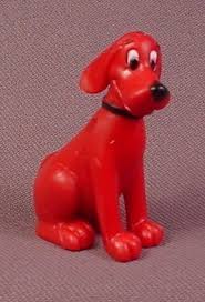How much would clifford the big red dog weigh? Clifford The Big Red Dog Pvc Figure 1 7 8 Tall 2003 Scholastic Rons Rescued Treasures