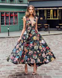 If you want to stand out from the crowd a bit more, you can choose a bright color with a floral pattern. Wedding Guest Dresses For Every Seasons Style