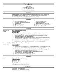 If you need some ideas on how to present your abilities to employers, check out our teacher cv example for some tips. Teacher Cv Template Cv Samples Examples