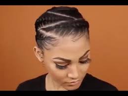 Black dressed and braided hair woman with tattoos dancing on a w. 6 Super Cute Hairstyles For Black Women Featuring Cornrows Youtube