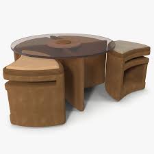 748.52 kb, 1500 x 1080. Round Coffee Table With Seating Underneath 3d Model 49 Obj 3ds C4d Ma Max Free3d